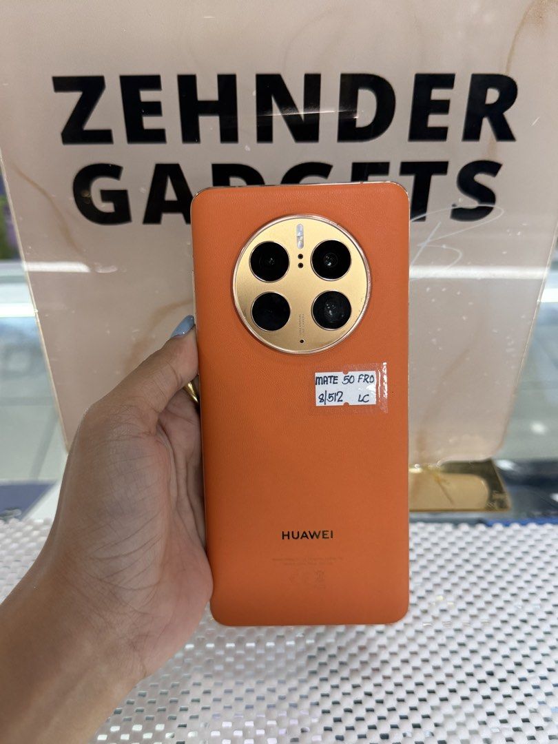 HUAWEI MATE 50 PRO 8/512GB OPENLINE (GLOBAL VERSION) (Category: Huawei) located in San Juan City. Submitted by desireebayal96 (Listing ID 1455796435, Image 1). Description: HUAWEI MATE 50 PRO * 8/512GB * DUAL SIM * OPENLINE * 64MP * 4700mAh * SNAPDRAGON 8+ GEN 1 * 97% SMOOTH * 95% BATTERY HEALTH * NO ISSUE * NO HISTORY OF REPAIR * WITH ORIGINAL 66W CHARGER NOTE: DI LANG MASYADONG MAKINIS. (PLEASE CHECK PHOTOS FOR YOUR REFERENCE) OPEN FOR COD SAME