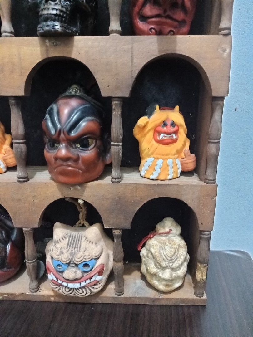 Japan horror collection (Category: Vintage Collectibles) located in Las Pinas. Submitted by the_recycle_shop (Listing ID 1455815389, Image 3). Description: Item from Japan 9pcs including wood container.