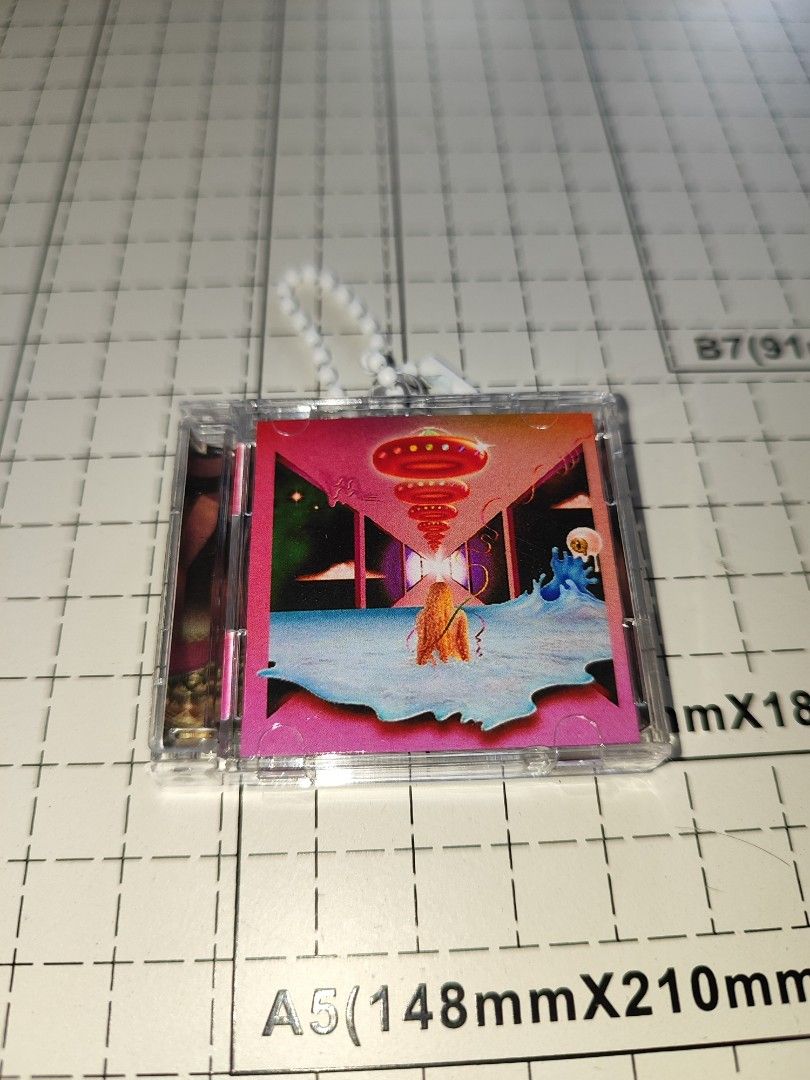KESHA: RAINBOW NFC CD Keychain (Category: CDs & DVDs) located in Santo Domingo. Submitted by nfcminicdkeychainsbytin (Listing ID 1455851972, Image 1). Description: - Unique mini CD case keychain with cool, abstract album art. - Features a beaded strap for easy attachment to bags or keys. - Ideal for music lovers and collectors seeking a distinctive accessory..