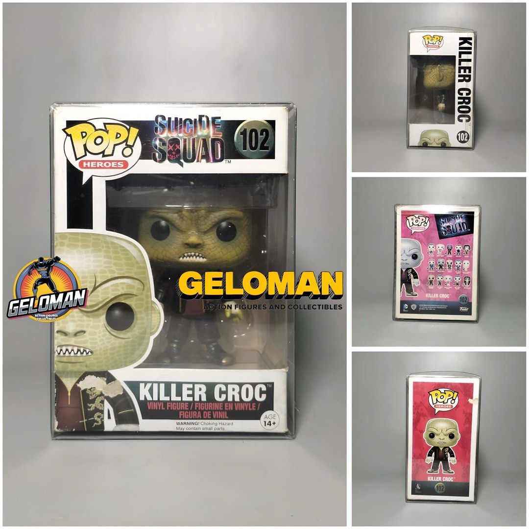 Killer Croc | Suicide Squad | Funko Pop (Category: Figurines & Statues) located in Imus. Submitted by geloman23 (Listing ID 1455744142, Image 1). Description: Killer Croc | Suicide Squad | Funko Pop with used Protector - ₱280 Condition : Good | NOOB Actual photo posted First to pay basis❗❗❗ Priority - ASAP buyer No reservation FIRM PRICE Location : Imus Cavite Shipping 🚘 -Lalamove -LBC branch pick-up -J&T door to door Mode of payment 💰 -Gcash �