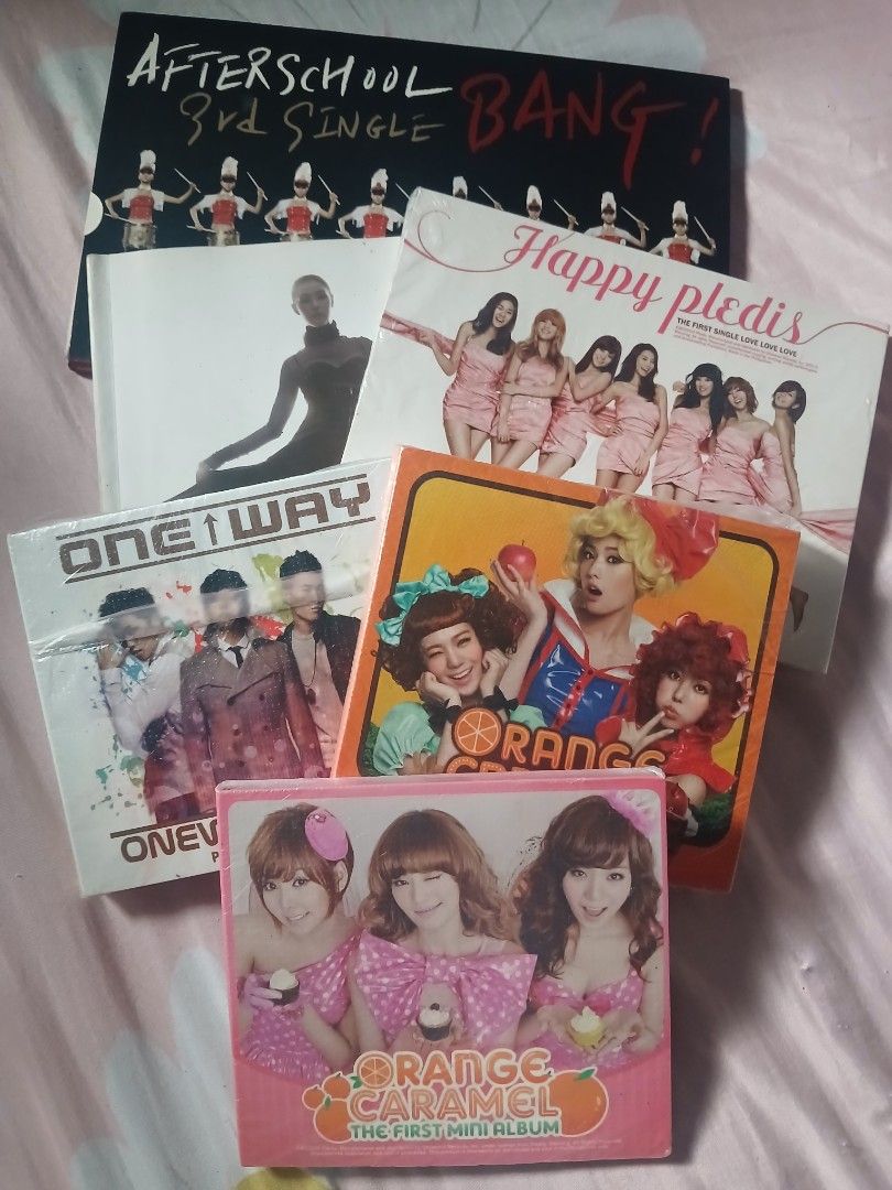 KPOP ALBUMS (Category: CDs & DVDs) located in Marikina City. Submitted by wncee__ (Listing ID 1455729066, Image 2). Description: TAKE ALL FOR 250 (W/ free gong yoo lightstick) ORANGE CARAMEL ALBUM AFTER SCHOOL ALBUM ONE WAY ALBUM KAHI ALBUM MOP: Maribank/Gcash MOD: JnT/Lalamove.