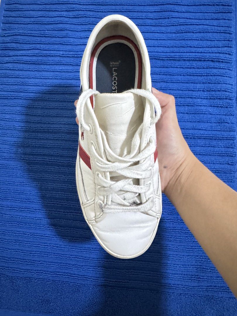 Lacoste Sneakers Preloved (Category: Shoe inserts) located in Paranaque City. Submitted by gaftumar (Listing ID 1455686983, Image 3). Description: .