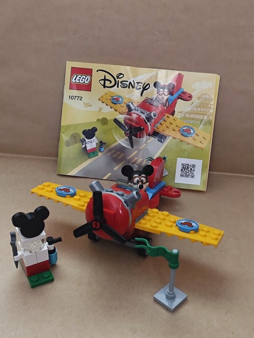 LEGO 10772 Mickey Mouse's Propeller Plane (Category: Lego & Building Sets) located in Bulacan. Submitted by _zimo (Listing ID 1455729054, Image 2). Description: Great condition. No box. As is. Wysiwyg..
