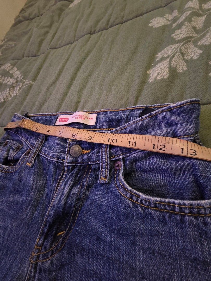 Levi's 502 Regular Taper Jeans Blue Denim (Category: Babies & Kids Fashion) located in Makati City. Submitted by knickson (Listing ID 1455688115, Image 3). Description: - Levi's 502 Jeans - Fit: Regular Taper - Color: Classic Blue Denim - Waist: Approx. 14 inches across, adjustable - Inseam: Approx. 30 inches - Perfect for everyday wear .