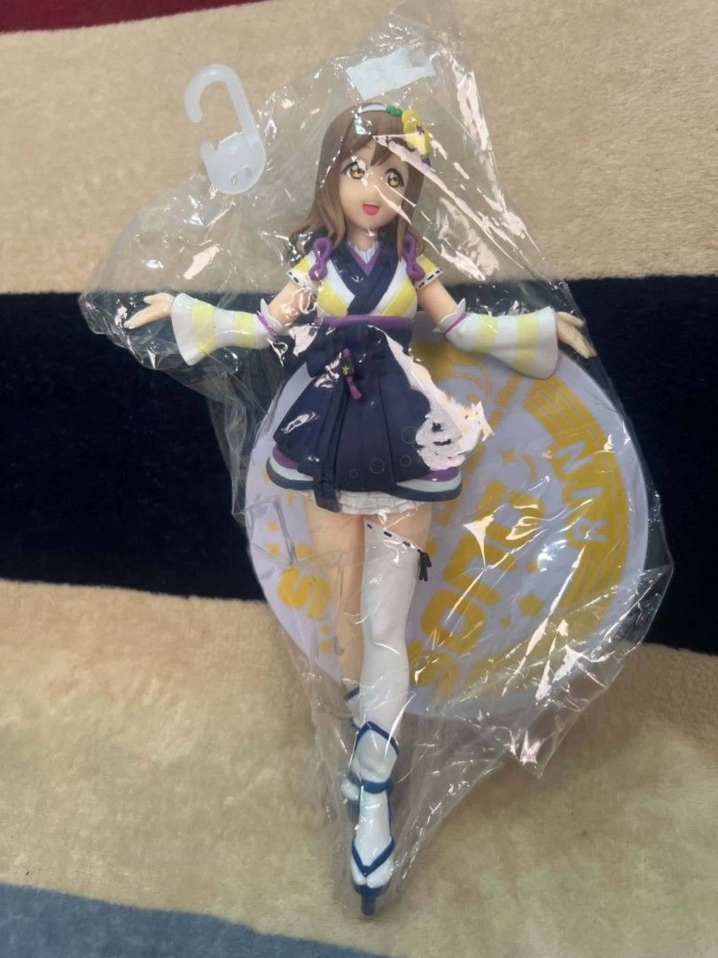 Love Live! Hoshizora Rin Figure (Category: Figurines & Statues) located in Valenzuela. Submitted by bryn30 (Listing ID 1455787090, Image 1). Description: - Love Live! Hoshizora Rin figure - Still in original packaging - Comes with a cute outfit - Includes a display base - Packaging has a hanger attached - A must-have for any Love Live! fan!.