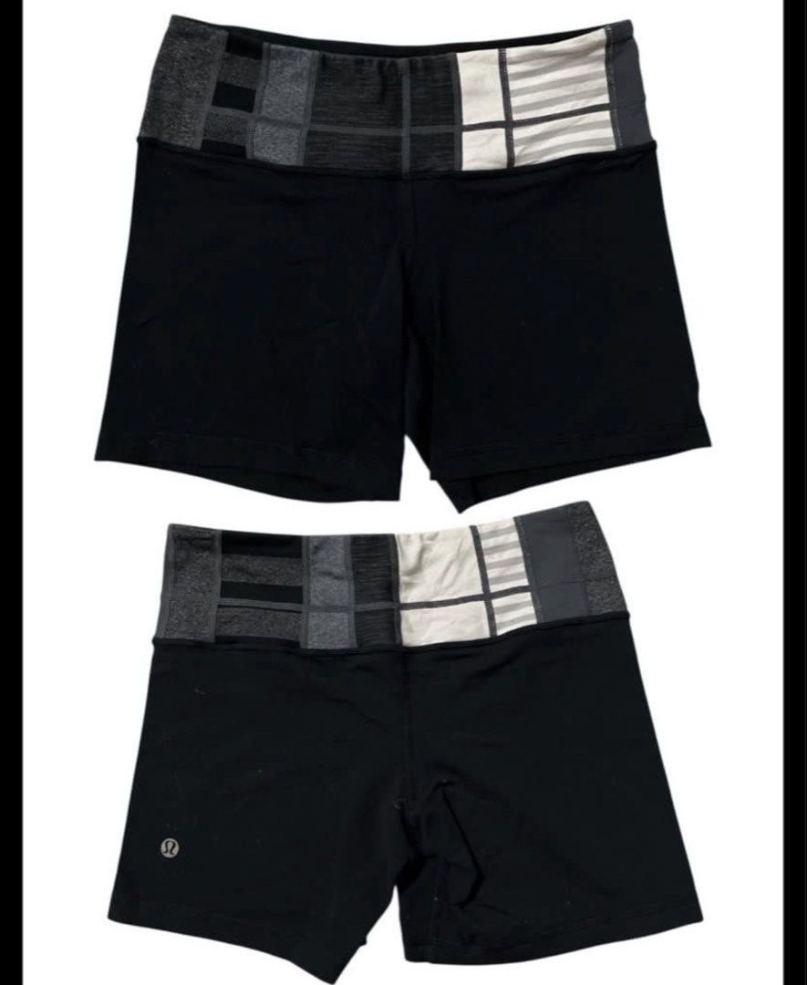 Lululemon groove short small (Category: Activewear) located in Iba. Submitted by xooperfindslb (Listing ID 1455804960, Image 2). Description: Lululemon groove short small Lululemon groove short black quilting winter Reversible shorts Waist 13-17 inches Or 26-34 waistline.