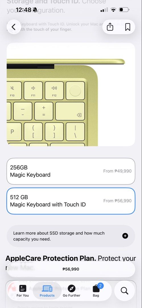 MacBook Neo 512GB Citrus (Category: Laptops & Notebooks) located in Libon. Submitted by johnvictor08165 (Listing ID 1455675517, Image 3). Description: 13” MacBook Neo 512GB Citrus A18 Pro Chip 512GB Storage Cycle count: 14 only Battery health: 100% Almost brand new, almost unused SRP- ₱56,990 I’m selling this for ₱46k only Comes with original box and charger Test before you pay Meet-up: Malasiqui and nearby areas .