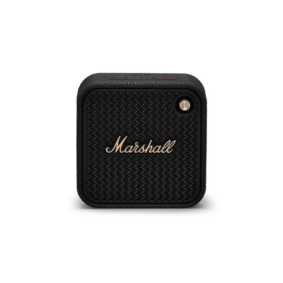 Marshall Willen II Portable Bluetooth Speaker - Black (Category: Soundbars, Speakers & Amplifiers) located in Quezon City. Submitted by fallenjxd (Listing ID 1455732668, Image 3). Description: - Marshall Willen II Portable Speaker - Dust and waterproof design - Over 17 hours of playtime on a single charge - Seamless Bluetooth connectivity - Built-in microphone for calls - Convenient fastening strap for portability - Experience powerful sound wher