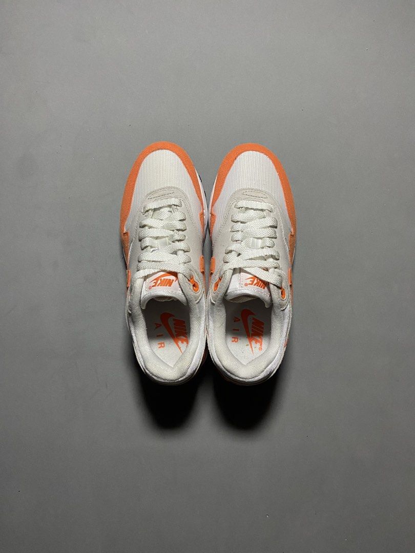 Nike Airmax 1 Safety Orange (Category: Sneakers) located in Iligan City. Submitted by strideph (Listing ID 1455755269, Image 3). Description: Nike Airmax 1 Safety Orange Size: 6.5 US W / 37.5 EUR / 23.5 CM Condition: Excellent/Good as New 1999 only DM📩.