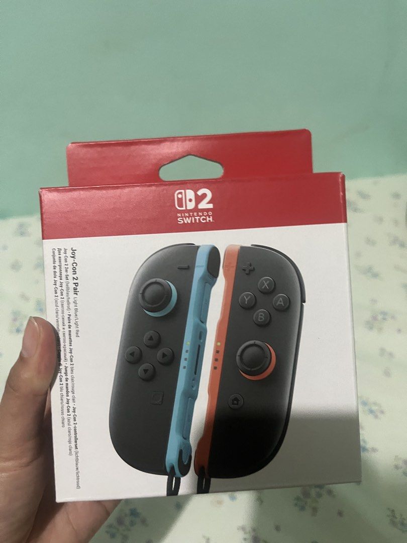 Nintendo Switch 2 (Category: Nintendo) located in Caloocan City. Submitted by bosszeldris (Listing ID 1455838868, Image 3). Description: Brand new and never used Original Nintendo Switch 2 Joy-Con controller Reason for selling: I received them as a gift from my boss, but I don’t need them since I only play in handheld mode and don’t own a Nintendo Switch 2 yet..