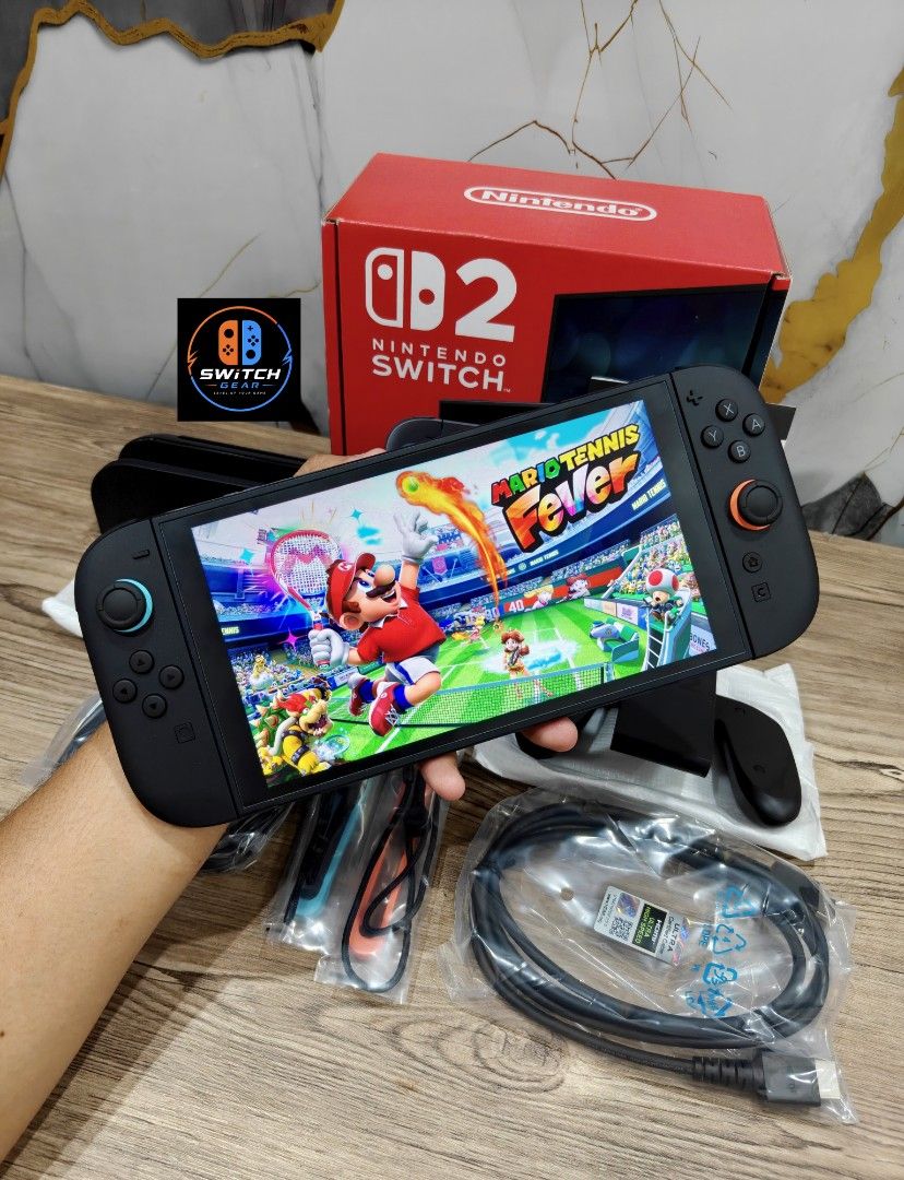 Nintendo Switch 2 with Free Games (Category: Nintendo) located in Manila. Submitted by nswitchgear (Listing ID 1455740303, Image 2). Description: 🎮 𝐅𝐎𝐑 𝐒𝐀𝐋𝐄: 𝐍𝐢𝐧𝐭𝐞𝐧𝐝𝐨 𝐒𝐰𝐢𝐭𝐜𝐡 2 𝐌𝐨𝐝𝐞𝐥 with Free Games 🛒💰₱28,999 firm ✨ Preloved in Best to as new condition 🎮Comes with 8 Accounts with Multiple Shared Games list can be installed no need to buy expensive games for mean time :) 📦 Complete Set: • Nintendo Switch 2 console • D