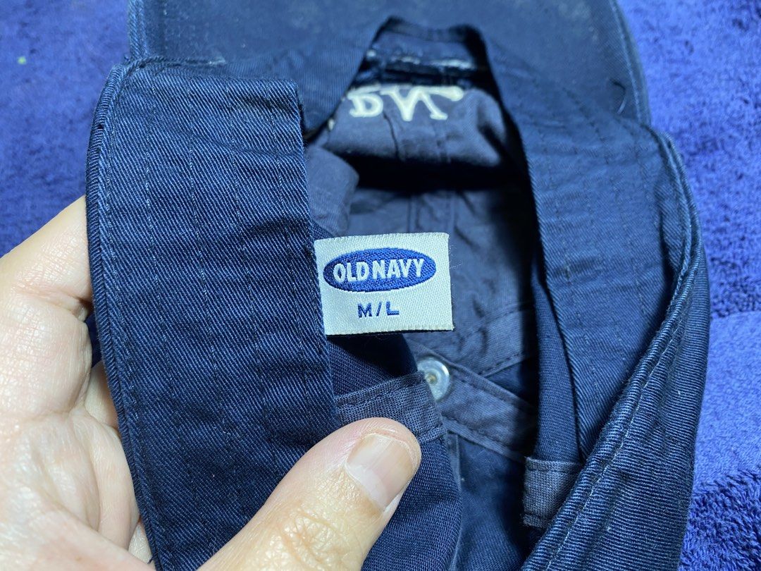 Old Navy Blue Baseball Cap M/L (Category: Caps & Hats) located in Muntinlupa City. Submitted by mj.finds (Listing ID 1455807907, Image 2). Description: - Classic blue baseball cap from Old Navy - Features embroidered Old Navy trademark logo on front - Size: M/L - Perfect for everyday wear.