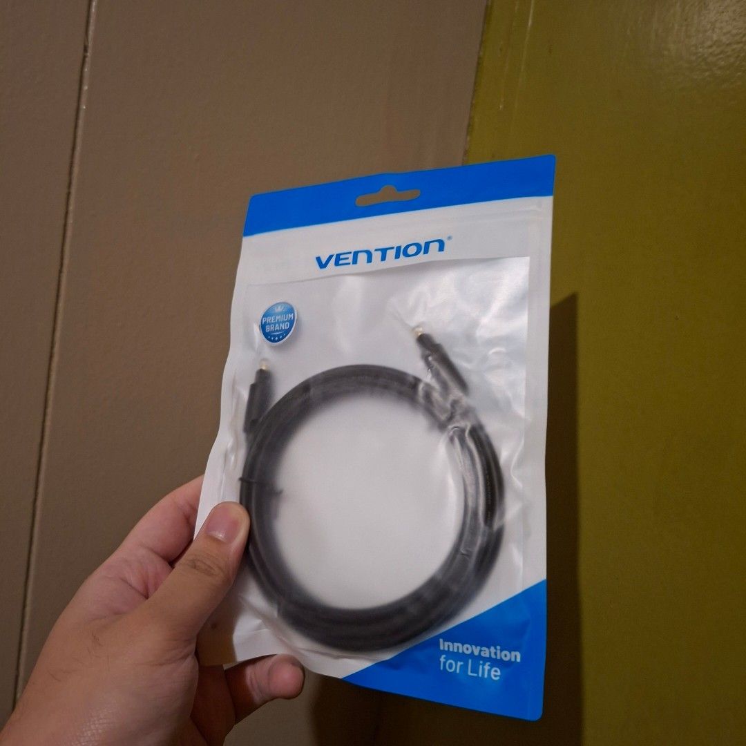 Optical audio cable for speakers soundbar (Category: Soundbars, Speakers & Amplifiers) located in Pasig City. Submitted by fasttech01 (Listing ID 1455795589, Image 2). Description: .