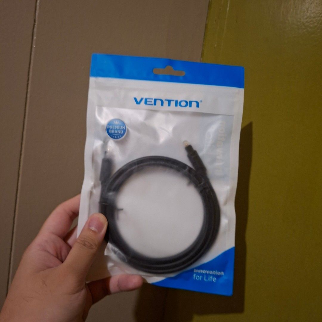 Optical audio cable for speakers soundbar (Category: Soundbars, Speakers & Amplifiers) located in Pasig City. Submitted by fasttech01 (Listing ID 1455795589, Image 1). Description: .