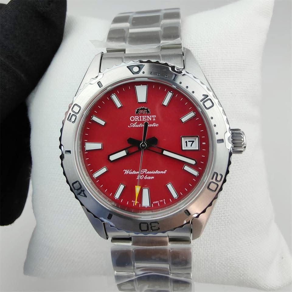 Orient RA-AC0Q09R30B (Category: Men's Watches) located in Manila. Submitted by seikowatchfactory (Listing ID 1455789519, Image 1). Description: Model: Orient RA-AC0Q09R30B Price: 14000 pesos Specifications: Caliber F6722 Case Diameter: 39.9 Case Thickness: 12.8mm Band Width: 20mm Case Material: Stainless Steel Band Material: Stainless Steel Clasp: Fold Over with Safety Release Scratch Resistant Sapphire Crystal Uni-directional Rotating bezel Scre