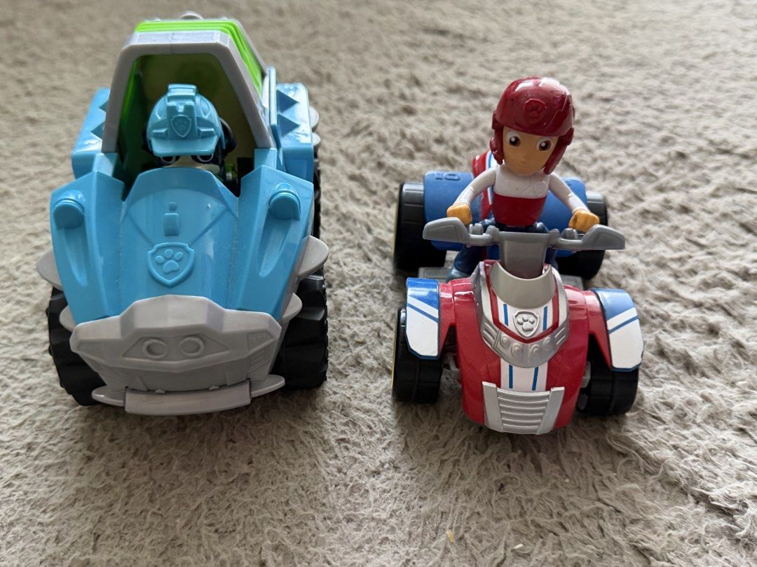 Paw Patrols Cars (Category: Action & Battle Toys) located in San Juan City. Submitted by knickscorner (Listing ID 1455848979, Image 1). Description: Ryder Rex I’m happy to answer any inquiries you have about the item. Pass! 😵🙅 when in doubt. Please 🅾️nly make an offer if you are 💯 sure, Otherwise, let’s not waste each other’s time. All items are on hand and ready to ship after payment. 💰 PAYMENT : GCASH 📦 Standard Delivery : J&T Express ❌NO