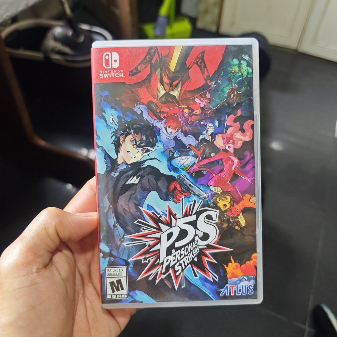 Persona 5 strikers Switch Game (Category: Nintendo) located in Quezon City. Submitted by shopme_gadget30 (Listing ID 1455700181, Image 1). Description: kindly read the details first for sale fixed price mint Condition tested and working with case and game card compatible to Nintendo switch usa region Shoopppppeee —,✅ can check out pm for the linnnkkk (If shoopppee check out, price is higher because of shooppppeee deduction qc area meet up: sm nor