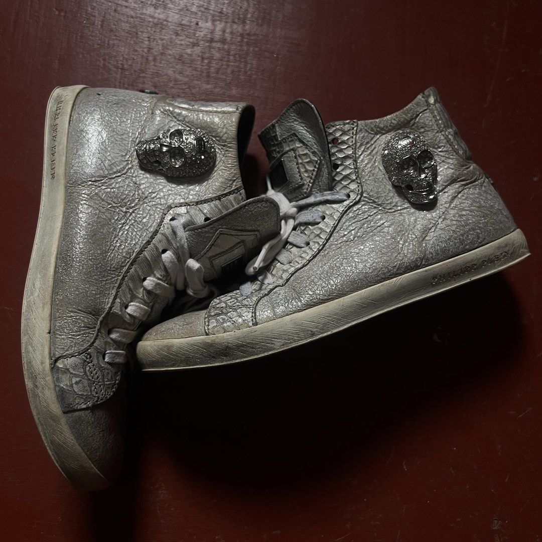 PHILIPP PLEIN - Crocskin / Skullpatch (Category: Sneakers) located in Lucena. Submitted by netnyahyo (Listing ID 1455687734, Image 2). Description: Philipp Plein - Crocskin Skull Patch size 38-39.