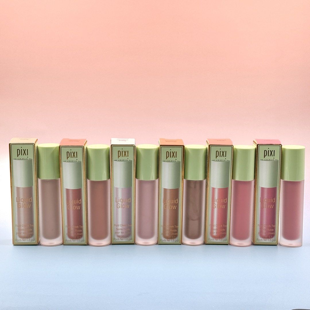 Pixi Liquid Glow Fluid Cheek Tint (Category: Makeup) located in Quezon City. Submitted by poutandaboutshop (Listing ID 1455748247, Image 1). Description: Pixi Liquid Glow Fluid Cheek Tint ▪️Shade Available: Fresh Peony Pretty Subtly Summer Warmth ▪️Original Price ₱ 1,095 each ✨ SHOP TERMS & SHIPPING INFO ✨ ▪️ BRAND NEW ▪️ 100% Authentic from US ▪️ First pay, first served ▪️ Prices are firm (no lowball offers) ▪️💸 Money-back guarantee if proven f
