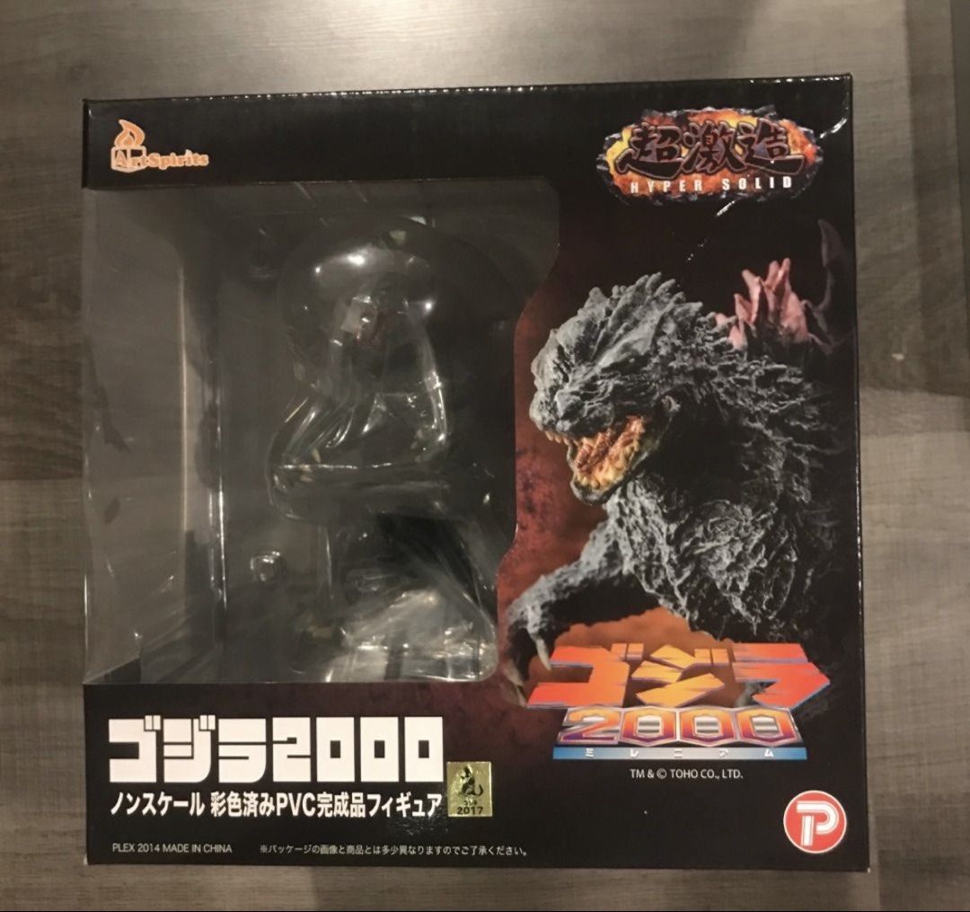 Plex Hyper Solid Godzilla 2000 PVC Statue (Category: Toys & Games) located in Kuala Lumpur. Submitted by goro_san (Listing ID 1455760137, Image 1). Description: Brand New, Original Plex. Ready Stock. Will pack with bubble wrapper, hard carton box with “FRAGILE” sticker for shipping..