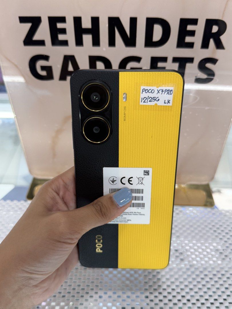POCO X7 PRO 12/256GB OPENLINE (GLOBAL VERSION) (Category: Xiaomi) located in San Juan City. Submitted by desireebayal96 (Listing ID 1455724971, Image 1). Description: POCO X7 PRO * SLIGHTLY USED * GLOBAL VERSION * 12/256GB * DUAL SIM * OPENLINE * 50MP * 6000mAh * 120Hz * 98% SMOOTH * NO DENTS * NO ISSUE * NO HISTORY OF REPAIR * UNIT ONLY OPEN FOR COD SAME DAY DELIVERY PLUS SHIPPING FEE MESSAGE ME DIRECTLY FOR MORE INFO Store located📍2nd floor Vm