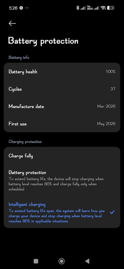 POCO X8 Pro Max 12/512 black (Category: Xiaomi) located in Manila. Submitted by olxph_556322736 (Listing ID 1455709720, Image 2). Description: Poco X8 Pro Max 12/512 sa 37cc - fresh 100% battery Health sariw Smart Devil Tempered Glass Since Day 1 +1 xtra Complete with charger, cord box and manual No issue super kinis, unnoticeable case marks. Saglit lang ginamit na ML and COC lang Device ready naka reset na at nakatabi sa box, Hindi na gagamitin,