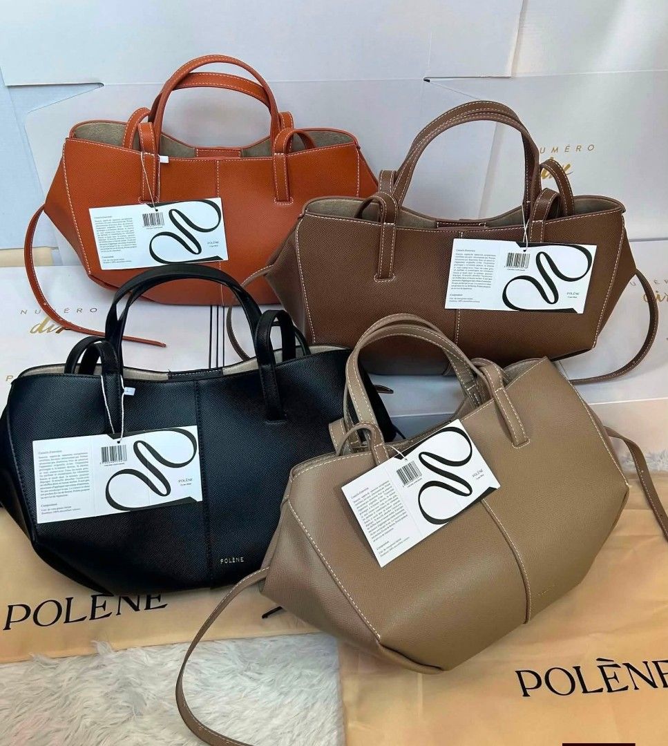 Polene Cyme Bag (Category: Cross-body Bags) located in Mandaluyong City. Submitted by akooocgraxa (Listing ID 1455784042, Image 1). Description: 🔥🔥🔥 YOUR FAVE IS BACK! 🤎✨ CYME LARGE — ₱1,900 CYME MINI — ₱1,800 ✨ With Tag + Dust Bag + Box SIZE PREFERENCE? 👀 Mini — 22cm (fits iPad) Large — 32cm (fits laptop) Which one are you getting? 🤎.