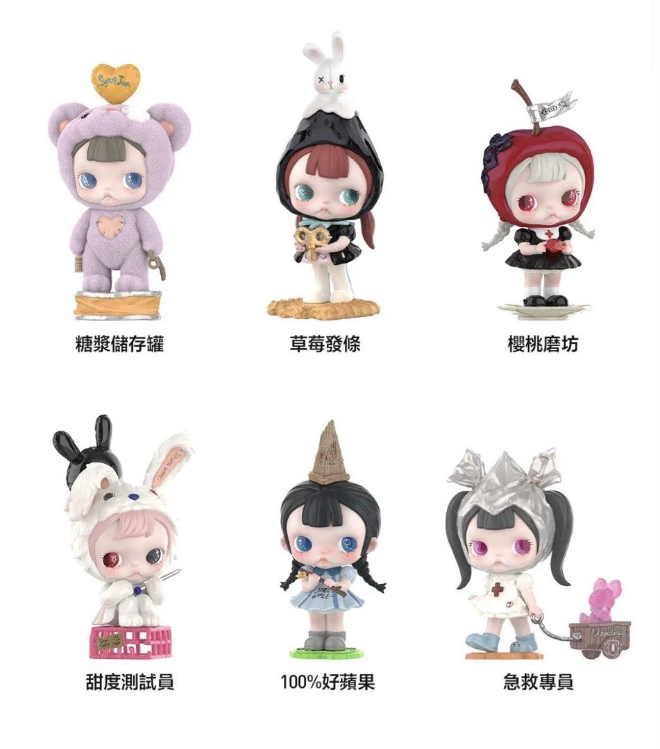 Pop mart tiny tiny （分類：兒童玩具）位於 Hong Kong。 由 beebee599 提交（商品編號 1455786318，圖片 2）。簡介： 只拆開袋放回盒 沒有擺放100%新 各款歡迎查詢價錢。