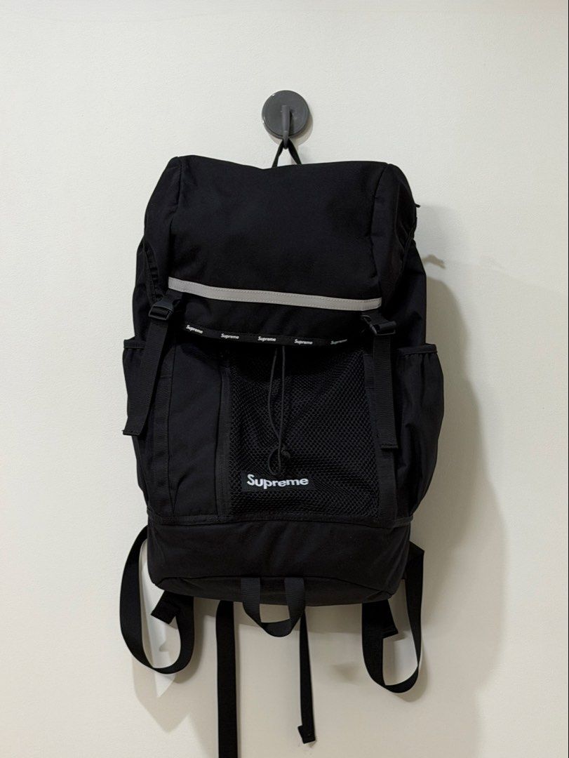 Preloved ★ SUPREME FW24 Backpack 24L in Black (Category: Backpacks) located in San Juan City. Submitted by curated.club (Listing ID 1455804055, Image 1). Description: ★ please read bio before ordering ★ actual item color may differ slightly due to lighting and screen settings ★ only used twice .