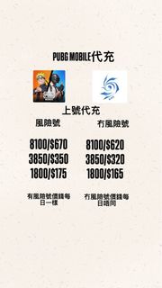 （分類：）位於 。 由 wind_pubgmshop 提交（商品編號 1455743371，圖片 1）。簡介： 。