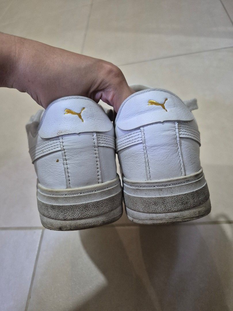 Puma White Classic Sneakers Unisex (Category: Sneakers) located in Manila. Submitted by chocolatejoy13 (Listing ID 1455808394, Image 3). Description: UNISEX need lang iwash. no issues. last yr lang binili..