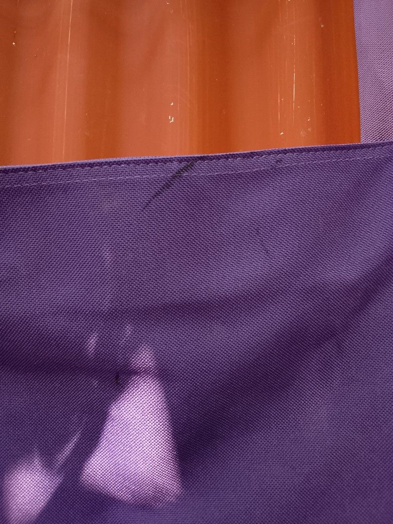 Purple Birkenstock Tote Bag (Category: Tote Bags) located in Manila. Submitted by booool_034 (Listing ID 1455756936, Image 3). Description: - Authentic Purple Birkenstock tote bag - Features the iconic Birkenstock logo on the strap - Simple and functional design - Secure snap button closure - Minor ink marks on fabric, clearly shown in photos other is sun reflection only - Perfect for everyday use .