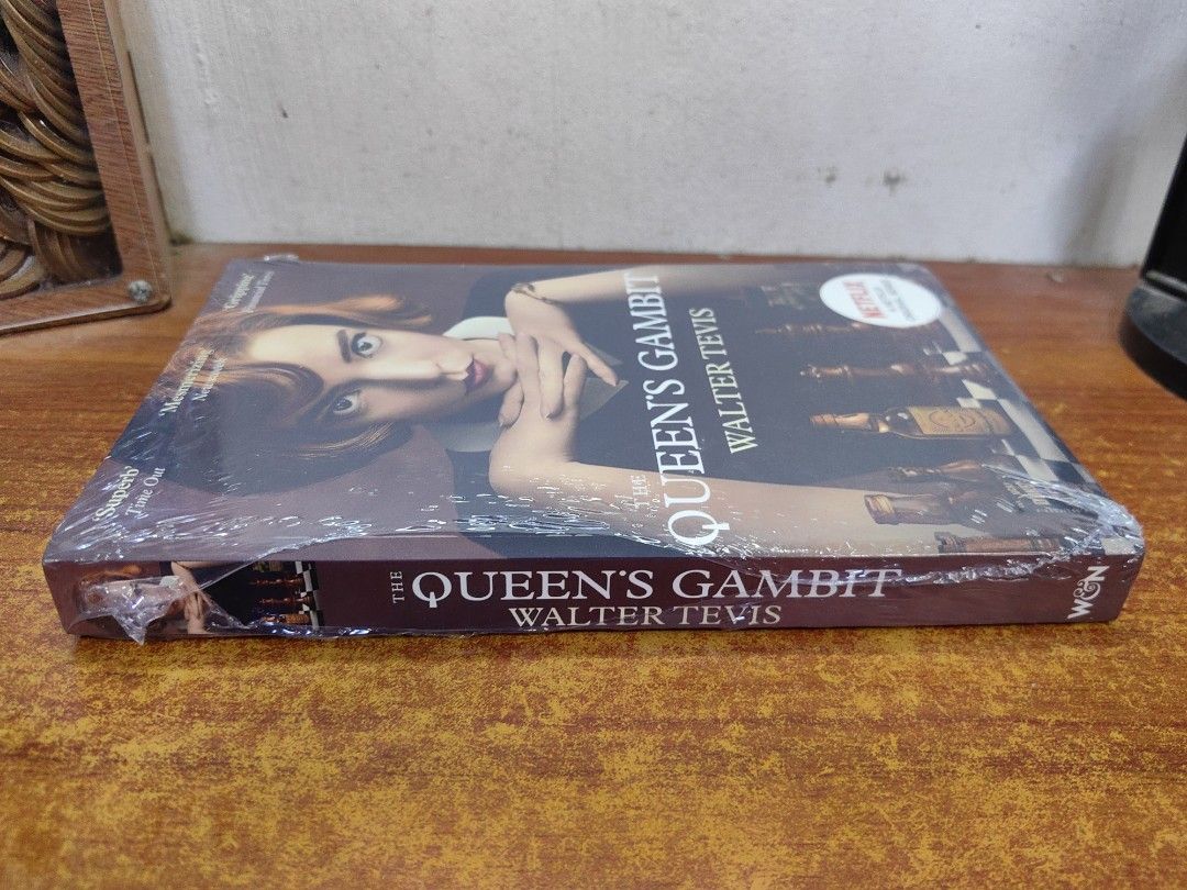 Queen's Gambit - Walter Tevis (Category: Storybooks) located in Tarlac. Submitted by chapterse7en (Listing ID 1455686862, Image 3). Description: IMPORTANT: Serious buyers only. Lowballers and unresponsive buyers who ghost the chat will be automatically BLOCKED. Please do not message if you have no real intention of purchasing. Thank you for respecting my time. Brandnew Trade Paperback Has minor foxing on edges Mode of Payment : Gcash, Maya or Got