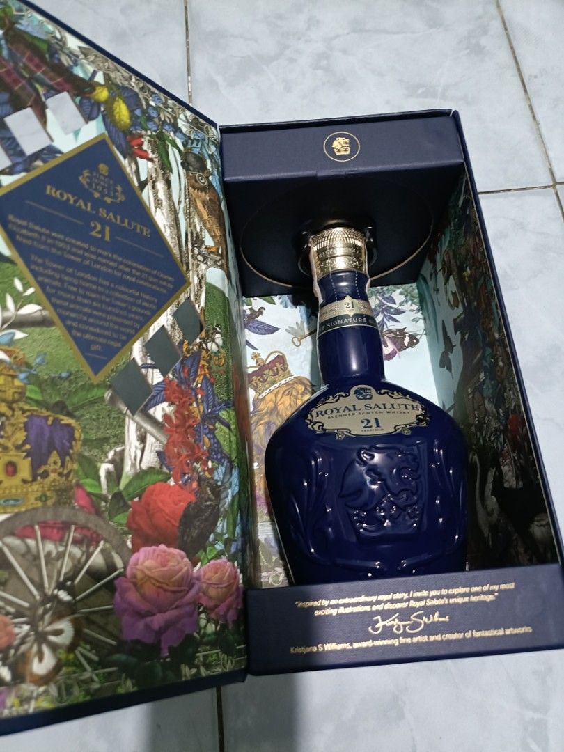 Royal Salute (Category: Beverages) located in Manila. Submitted by dess0524 (Listing ID 1455717519, Image 3). Description: Like New po.