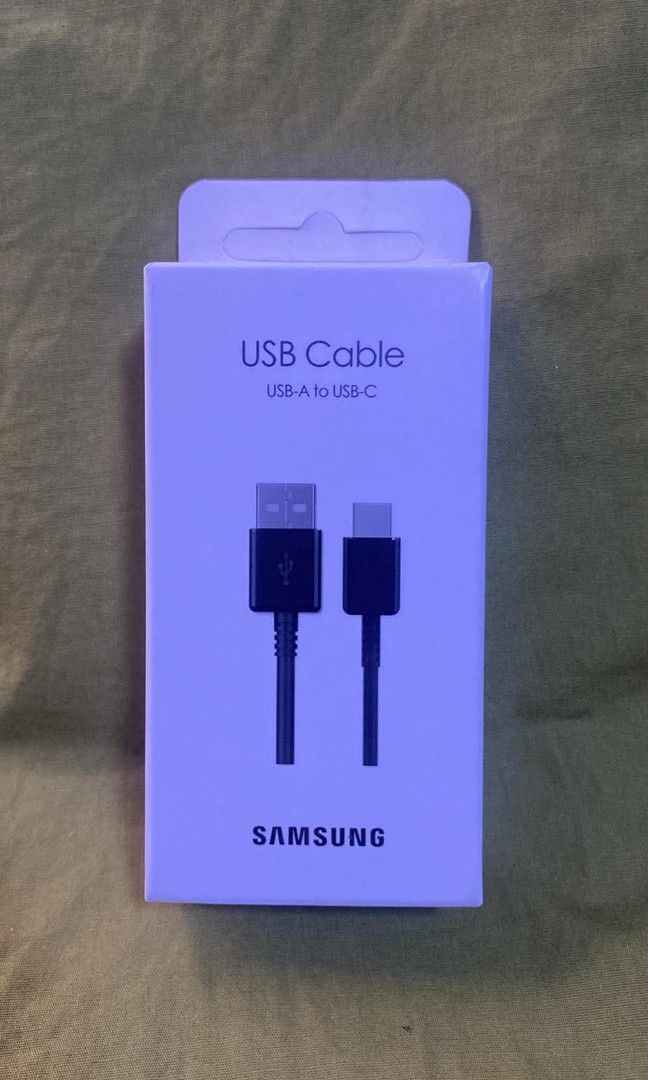 Samsung usb-A to usb-c cable charger (Category: Chargers & Cables) located in Manila. Submitted by pricious (Listing ID 1455774087, Image 1). Description: .