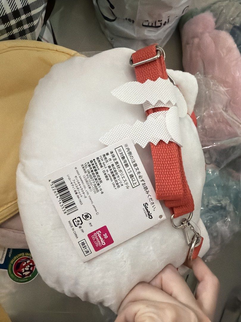 Sanrio Hello Kitty Plush Bag (Category: Babies & Kids Fashion) located in Taguig. Submitted by declutterjam (Listing ID 1455676503, Image 2). Description: From japan Very good quality.