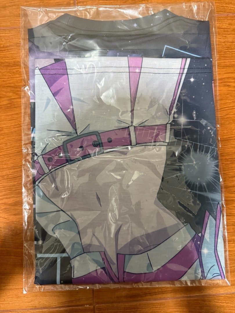 Sealed [COSPA] Medium Size Liliel Double-Sided Full Graphic Shirt (Category: Tshirts & Polo Shirts ) located in Muntinlupa City. Submitted by zexcs (Listing ID 1455787439, Image 3). Description: Description: - Vibrant full-print graphic tee featuring a cheerful anime character. - Liliel from the anime 2.5-jigen no Ririsa -Authentic and Sealed. Never been used. -Medium Size ONLY -Buyer will shoulder the shipping and other fees (like boxes etc.). S