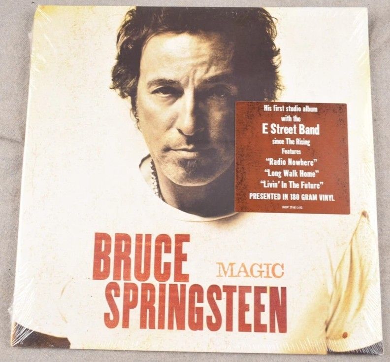 SPRINGSTEEN, BRUCE - MAGIC NEW VINYL (Category: Vinyls) located in Manila. Submitted by jhenaloymerchandise (Listing ID 1455831988, Image 1). Description: SPRINGSTEEN, BRUCE - MAGIC NEW VINYL RECORD Sealed.