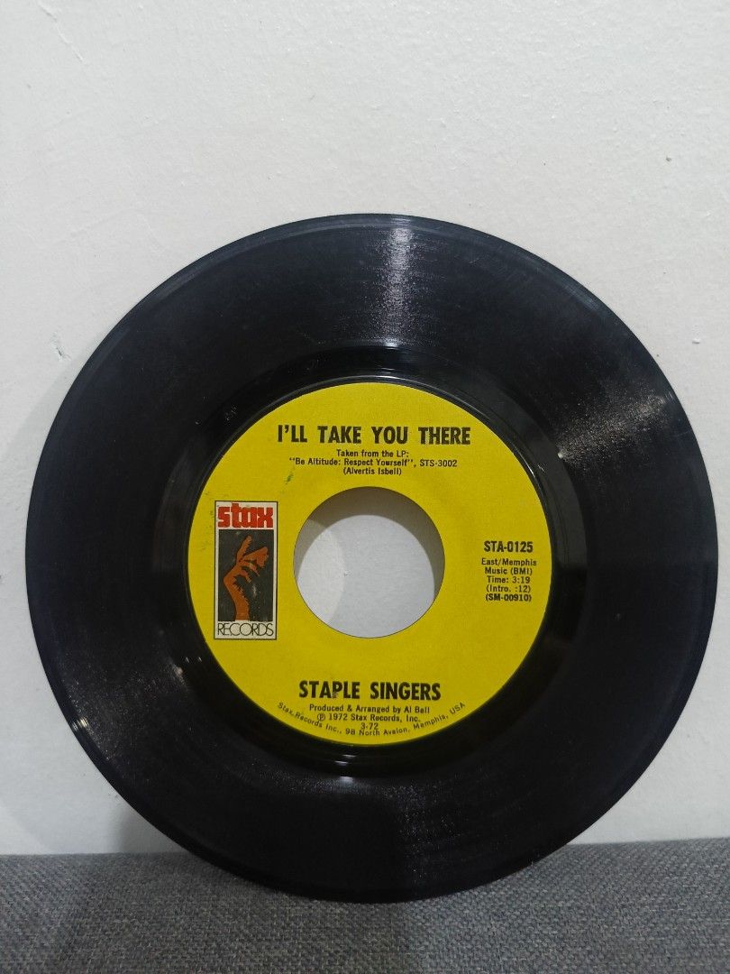 Staple Singers 45 RPM VG+ (Category: Vinyls) located in Cavite. Submitted by bodega_ni_kiks11 (Listing ID 1455764286, Image 1). Description: .