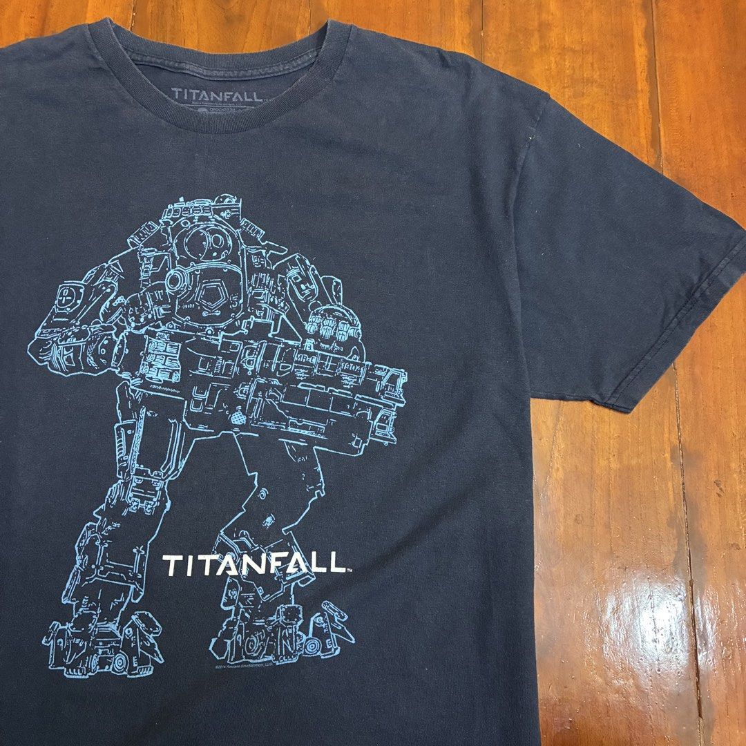 TitanFall video games tee (Category: Tshirts & Polo Shirts) located in Kota Bharu. Submitted by thepickers99 (Listing ID 1455806387, Image 2). Description: Titanfall Video Games Tee Size XL 22x29 Conditions Got faded refer pictures Rm30 CodeA5.
