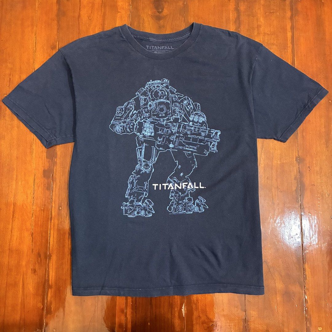 TitanFall video games tee (Category: Tshirts & Polo Shirts) located in Kota Bharu. Submitted by thepickers99 (Listing ID 1455806387, Image 1). Description: Titanfall Video Games Tee Size XL 22x29 Conditions Got faded refer pictures Rm30 CodeA5.