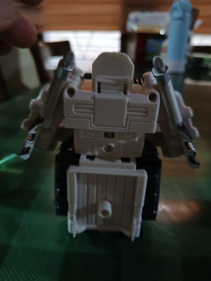 Transformers Rescue Bots Heatwave Toy (Category: Action & Battle Toys) located in Angeles City. Submitted by mysticdeer-32c4 (Listing ID 1455728775, Image 2). Description: - Rescue Bots Heatwave toy - Transforms from robot to vehicle - Green and white colors - Minor scuffs on chest area - Perfect for kids who love Transformers - Ready for a new home!.