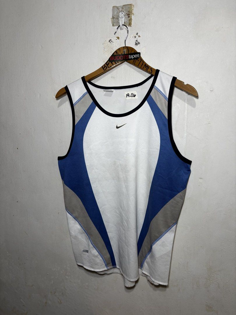 Vintage Nike Running Sando (Category: Activewear) located in Calamba. Submitted by sinauna. (Listing ID 1455688249, Image 2). Description: WTS: Vintage Nike Running Sando Condition/Issues: needs wash (Note: Item’s not faded. Color may vary due to lighting) Dimension: 19x26 Size on tag: 100” Price: Mine - 299+SF Plus shipping fee! Free shipping if you purchase more than 3 items. Also, can give you a discount in my previous listings so check it out