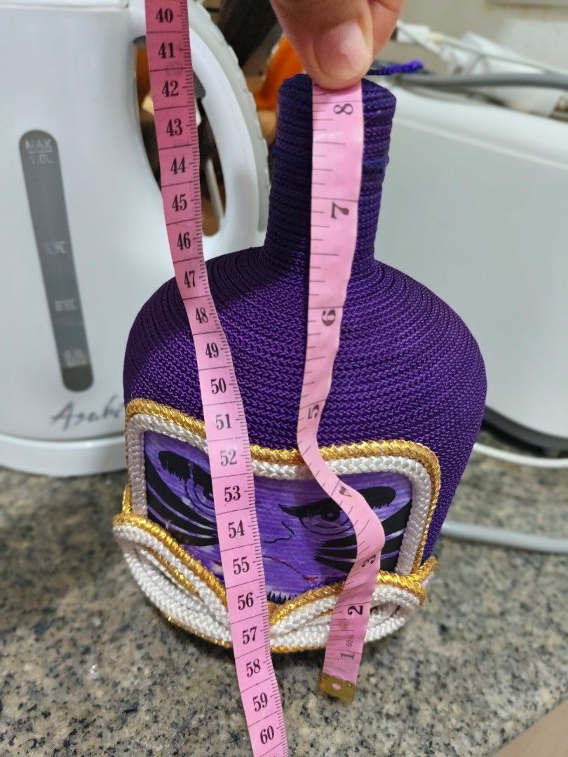 Vintage Suntory Old Whiskey Empty bottle Daruma Decoration (Category: Other Food & Drinks) located in Manila. Submitted by deleonhann57311 (Listing ID 1455804335, Image 3). Description: Vintage Suntory Old Whiskey Empty bottle Daruma Decorations Purple 760 Ml. vintage napo..nasa 100 USD p Yung empty bottle na ganyan..with Daruma Decorations. 2499 nlng po nasa 6k pa po Yan sa vintage shops at npka rare npo ng ganyan gawa ng vintage na...