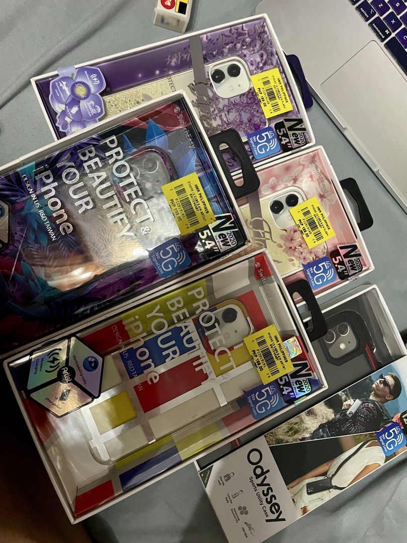 12 mini switch easy case (Category: iPhone 12 Series) located in Cainta. Submitted by cof.fee (Listing ID 1455913656, Image 1). Description: used few times. fixed price, take all for 600. delivery via lalamove or j&t only. .