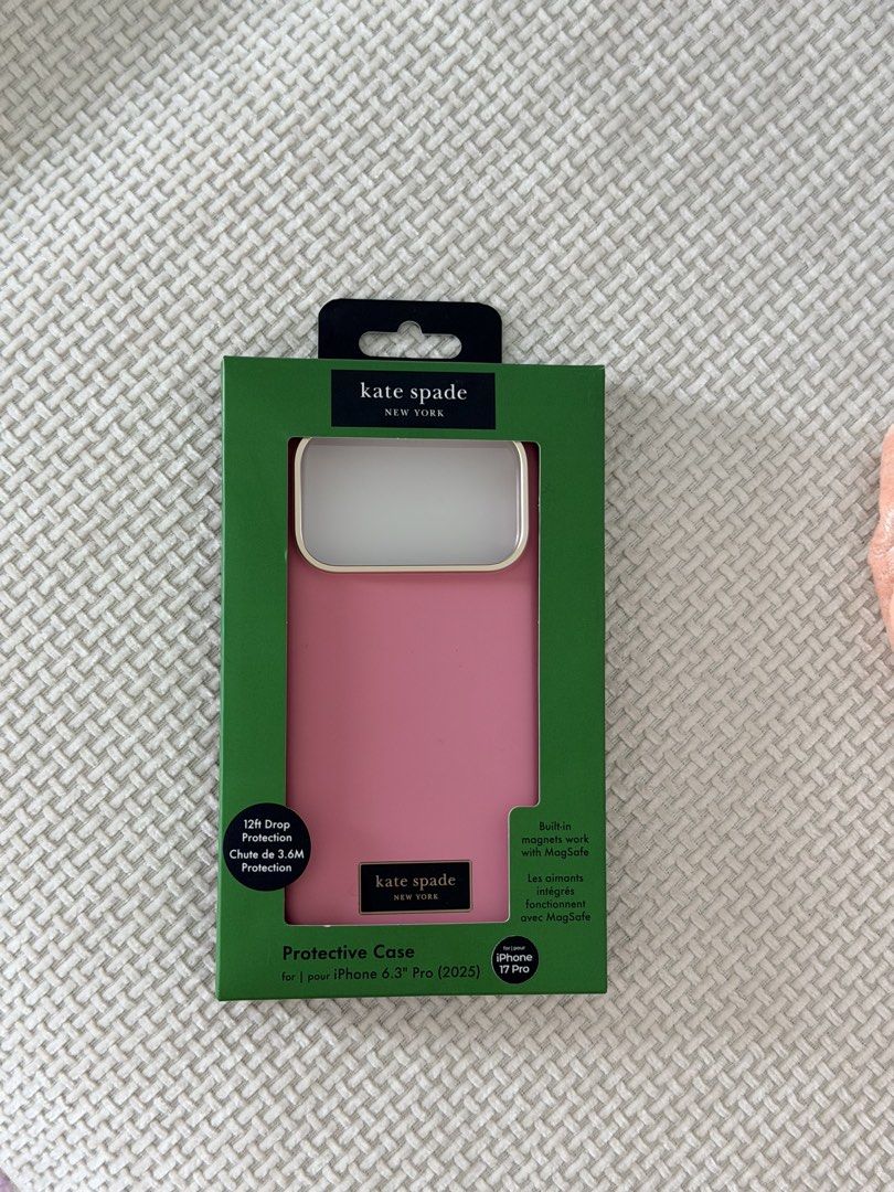 17 PRO-CASE - KATE SPADE (Category: Cases & Sleeves) located in Manila. Submitted by mlkzzybrry (Listing ID 1455901295, Image 1). Description: PLS THIS IS SO PRETTY! Ordered it in amazon for AED 112. Selling for 1,799 nlang 🥹 Rfs: My phone is 17 PRO MAX, i ordered the wrong one.