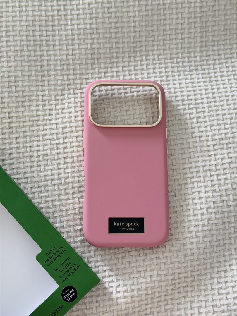 17 PRO-CASE - KATE SPADE (Category: Cases & Sleeves) located in Manila. Submitted by mlkzzybrry (Listing ID 1455901295, Image 3). Description: PLS THIS IS SO PRETTY! Ordered it in amazon for AED 112. Selling for 1,799 nlang 🥹 Rfs: My phone is 17 PRO MAX, i ordered the wrong one.