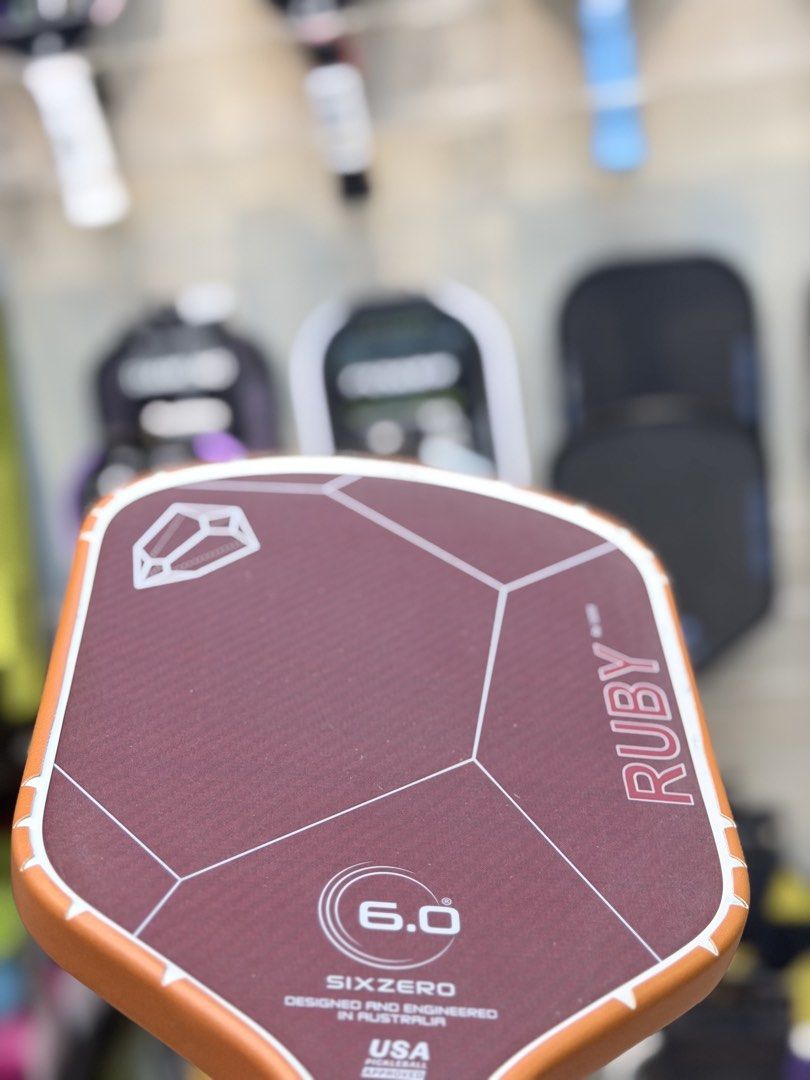 6.0 six zero - ruby, Sports Equipment, Sports & Games, Racket and Ball ...