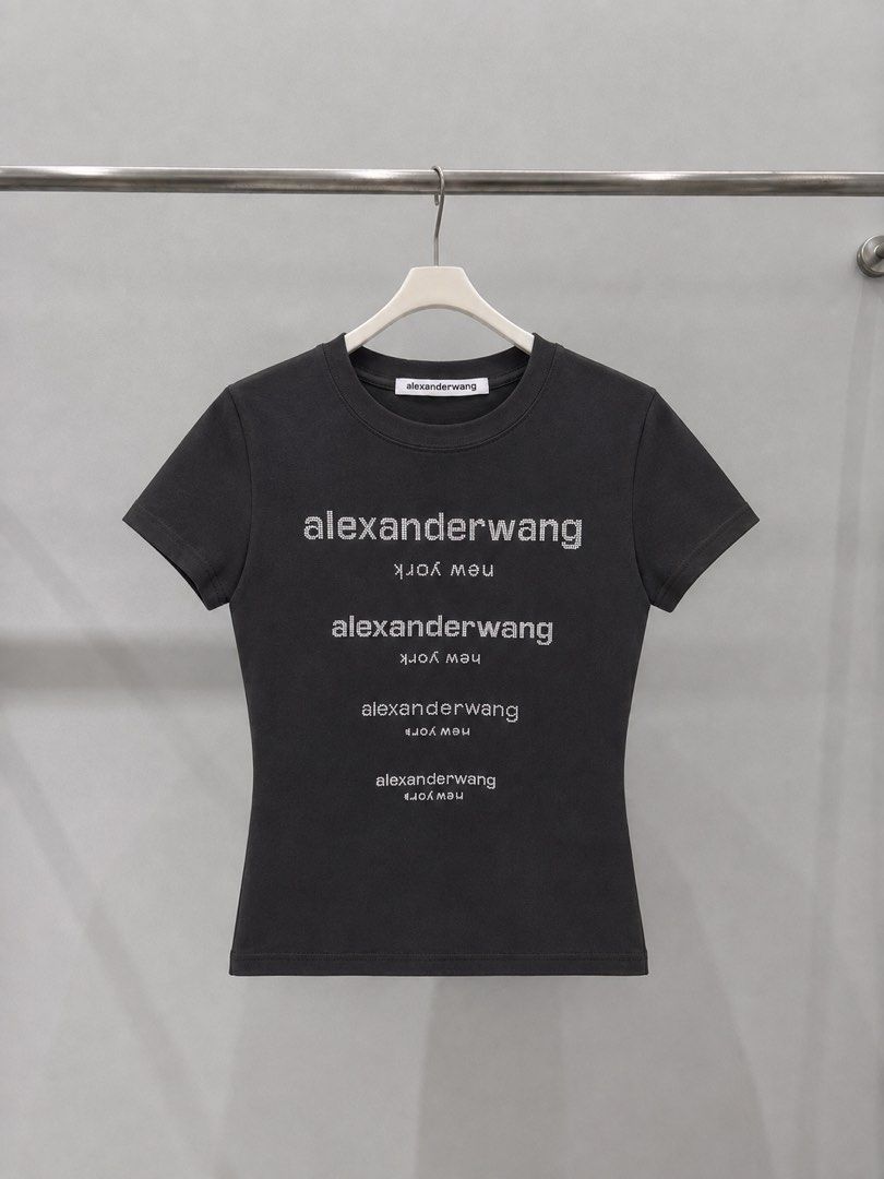 Alexander Wang Black Rhinestones Shirt (Category: Shirts) located in Imus. Submitted by camofproject.647 (Listing ID 1455863732, Image 1). Description: Alexander Wang Black Rhinestones Shirt Measurements: Width - 19 in. or 38 in. BUST stretch fabric up to 40 in. BUST Length - 18 in. Shoulder - 14 in. Color - Black - ACTUAL PHOTO ALREADY POSTED. - PRICE ALREADY INDICATED. - NO WHEN WORN. Pick up via Lalamove at Imus City, Cavite or standard shippi