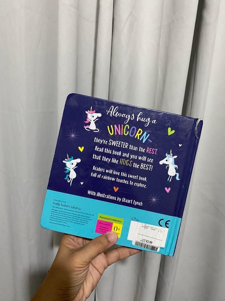 Always Hug A Unicorn Kids Book (Category: Children's Books) located in Pozorrubio. Submitted by _firstdateboutique (Listing ID 1456012982, Image 3). Description: .